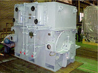 回転子導体　破断（補強修理）